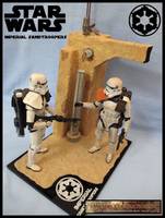 Imperial Sandtroopers (Star Wars) Custom Diorama / Playset