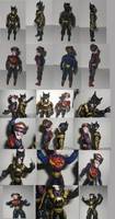 Batwolv & Supaclops (Jlx) (Amalgam) Custom Action Figure