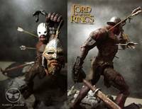 LOTR Berserker with Rohirrim Head (Lord of the Rings) Custom Action Figure
