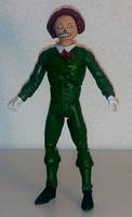RAG DOLL Peter Merkel Secret Society of Super Villains Member (DC Universe) Custom Action Figure