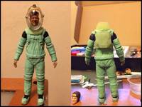 Technician in Space Suit / Prometheus (Aliens) Custom Action Figure