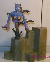 Turok Seeds of Evil Sister of Despair (Turok) Custom Diorama / Playset