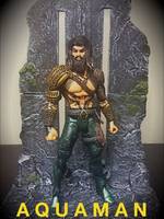 AQUAMAN - Jason Mamoa: Bvs Dawn of Justice Master Edition (Movie Masters) Custom Action Figure