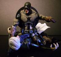 Capt. America VS Bin Laden (Marvel Legends) Custom Action Figure