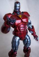 Invincible Iron Man Silver Centurion Armor (Iron Man) Custom Action Figure