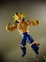 S.H Figuarts Rigor the True Legendary Super Saiyan #800 (Dragonball Z) Custom Action Figure