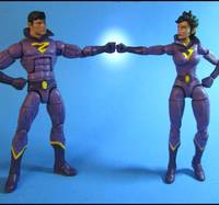 Zan and Jayna: the Wonder Twins (Marvel Legends) Custom Action Figure
