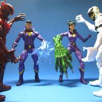Zan and Jayna: the Wonder Twins (Marvel Legends) Custom Action Figure