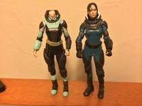 Chell / Prometheus (Aliens) Custom Action Figure