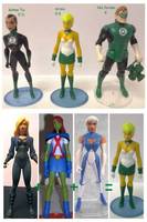 Green Lantern Arisia Rrab (Super Powers) Custom Action Figure