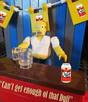 Homer in Mega Bloks (Mega Bloks) Custom Action Figure