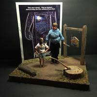 Friday the 13th Crystal Lake Display (Friday the 13th) Custom Diorama / Playset