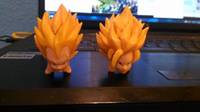 Goku and Vegeta Custom Ssj2 Hair V0.1 (Dragonball Z) Custom Action Figure