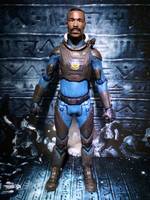 Captain Idris Janek / Prometheus (Aliens) Custom Action Figure