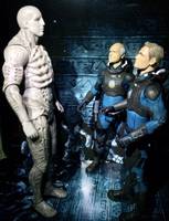 Peter Weyland / Prometheus (Aliens) Custom Action Figure