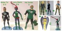 Green Lantern Laira Omoto (Super Powers) Custom Action Figure