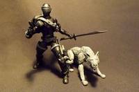 6" Snake Eyes V2 and Super Pose-Able Wolf (G.I. Joe) Custom Action Figure