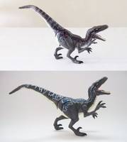 Blue the Velociraptor (Jurassic Park) Custom Action Figure