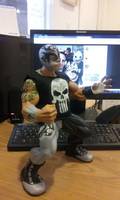 Texas RGV Local Luchador "Myzterio (Wrestling) Custom Action Figure