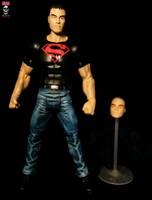 Superboy Conner Kent, "Luthorboy" 3 in 1 (DC Universe) Custom Action Figure