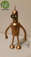 Golden Bender (Futurama) Custom Action Figure
