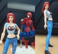 Mary Jane Watson (Spider-Man) Custom Action Figure