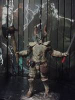 Dragonborn in Dragon Bone Armor (Skyrim) Custom Action Figure