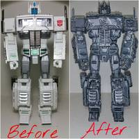 MP-10D (Fallen Commander) Optimus Prime Dead Mode (Transformers) Custom Action Figure