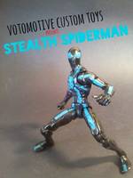 Stealth Spiderman (Marvel Legends) Custom Action Figure