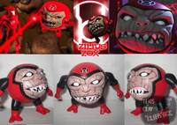 Red Lantern Zilius Zox (Justice League Unlimited) Custom Action Figure