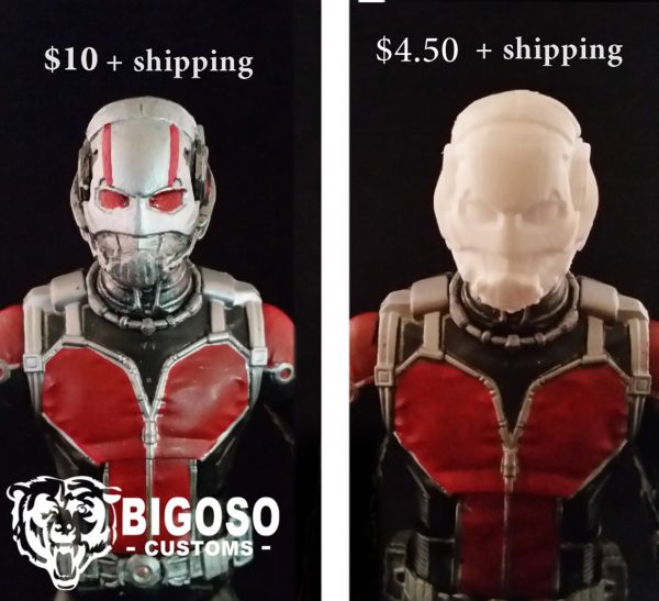 ant man head cast (Marvel Legends) Custom Action Figure