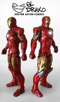Iron Man Mark VI (Iron Man 2) Custom Action Figure