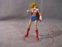 Animated Supergirl (DC Infinite Heroes) Custom Action Figure