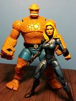 Sue Storm V.2 darker blue paint (Marvel Legends) Custom Action Figure