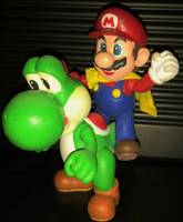 Mario and Yoshi (Super Mario Bros) Custom Action Figure