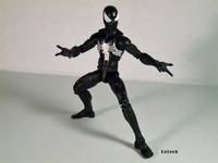 Symbiote Suit Spider-man (Marvel Legends) Custom Action Figure