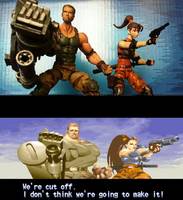 Dutch Schaefer and Linn Kurosawa (Alien vs Predator) Custom Action Figure