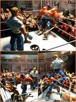 Guy, Cody and Mike Haggar (Final Fight) Custom Action Figure