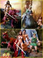Golden Axe Trio (Golden Axe) Custom Action Figure
