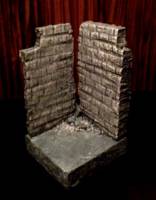 Damaged Wall Mini Diorama (Marvel Legends) Custom Diorama / Playset
