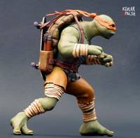 Michelangelo (Teenage Mutant Ninja Turtles) Custom Statue / Bust