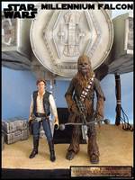 Millennium Falcon Ramp dio (Star Wars) Custom Diorama / Playset