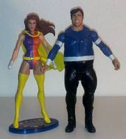 Bouncing Boy & Duo Damsel: Legion's first couple!! (DC Universe) Custom Action Figure