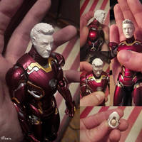 Iron Man MK45 (Unmasked) (S.H. Figuarts) Custom Action Figure