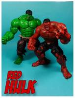 Red Hulk (Marvel Select) Custom Action Figure