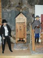 Old West Outhouse 1/6th scale (Western) Custom Diorama / Playset