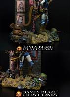 Tank-Girl: Brunch at the Riots (Tank-Girl) Custom Diorama / Playset
