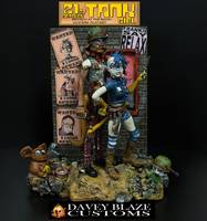 21st Century TANK GIRL (Hewlett Style) (Tank-Girl) Custom Action Figure