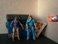 Frank and Nada from They Live (Horror) Custom Action Figure