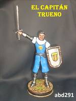 El Capitán Trueno (Independent Comics) Custom Miniature / Figurine